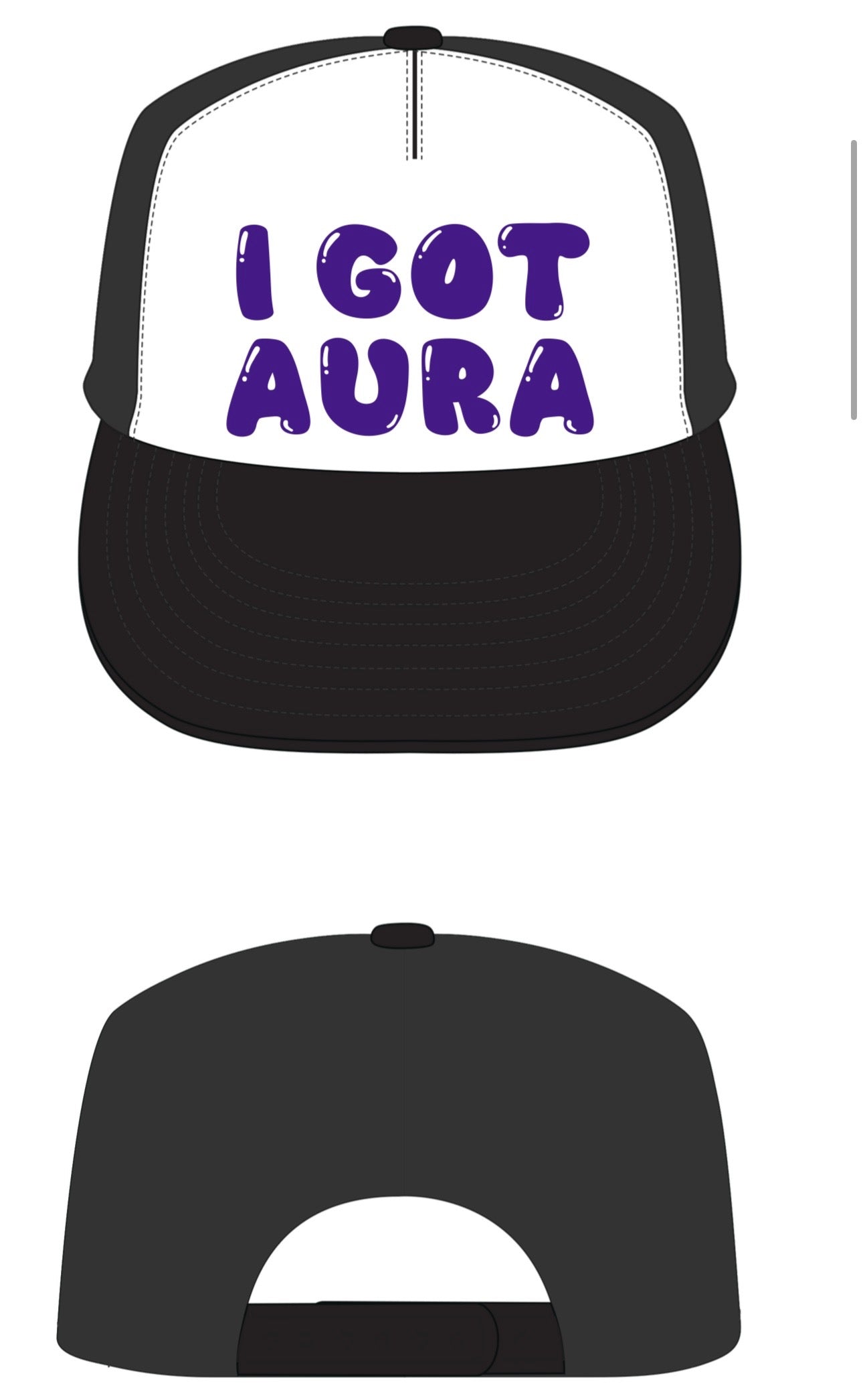 BRI3 "I GOT AURA" Trucker Hats