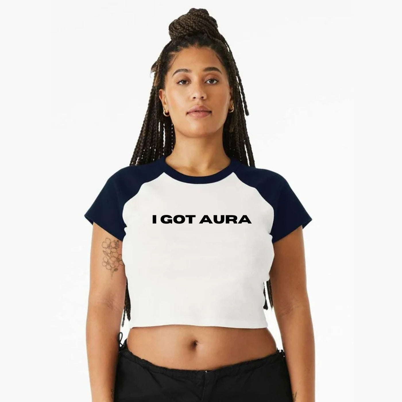 BRI3 "I Got AURA" T-SHIRT White