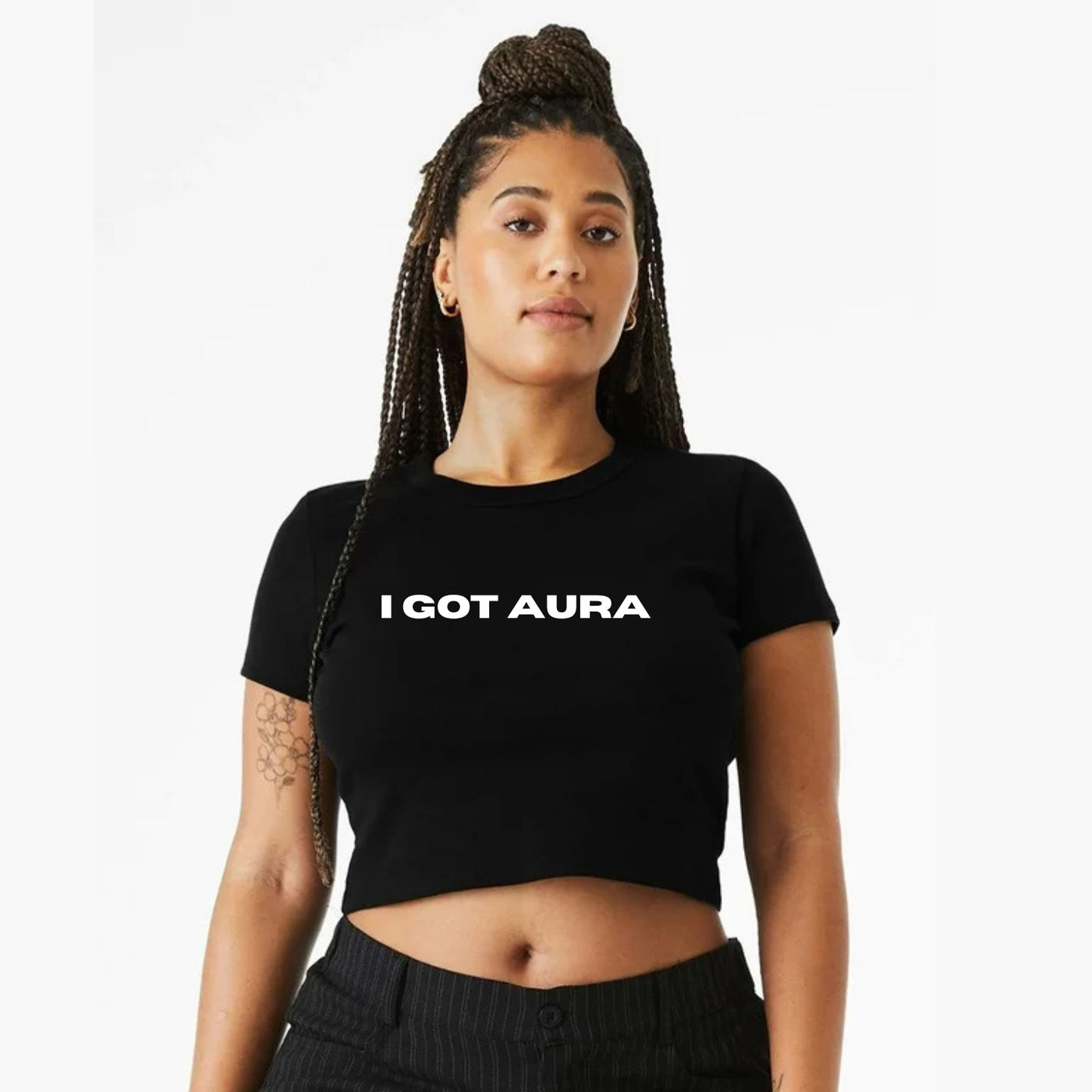 BRI3 "I Got AURA" T-SHIRT Black